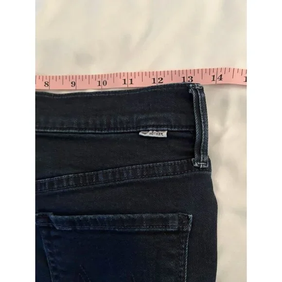 Mother The Stunner Zip Two Step Fray Women’s Jeans In Holding Hands Size 27 - Picture 8 of 11